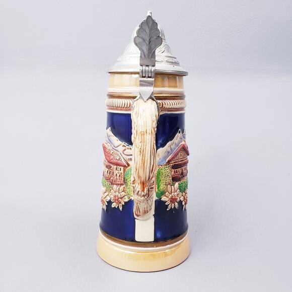 Vintage University of Notre Dame Stein - Picture 4 of 16